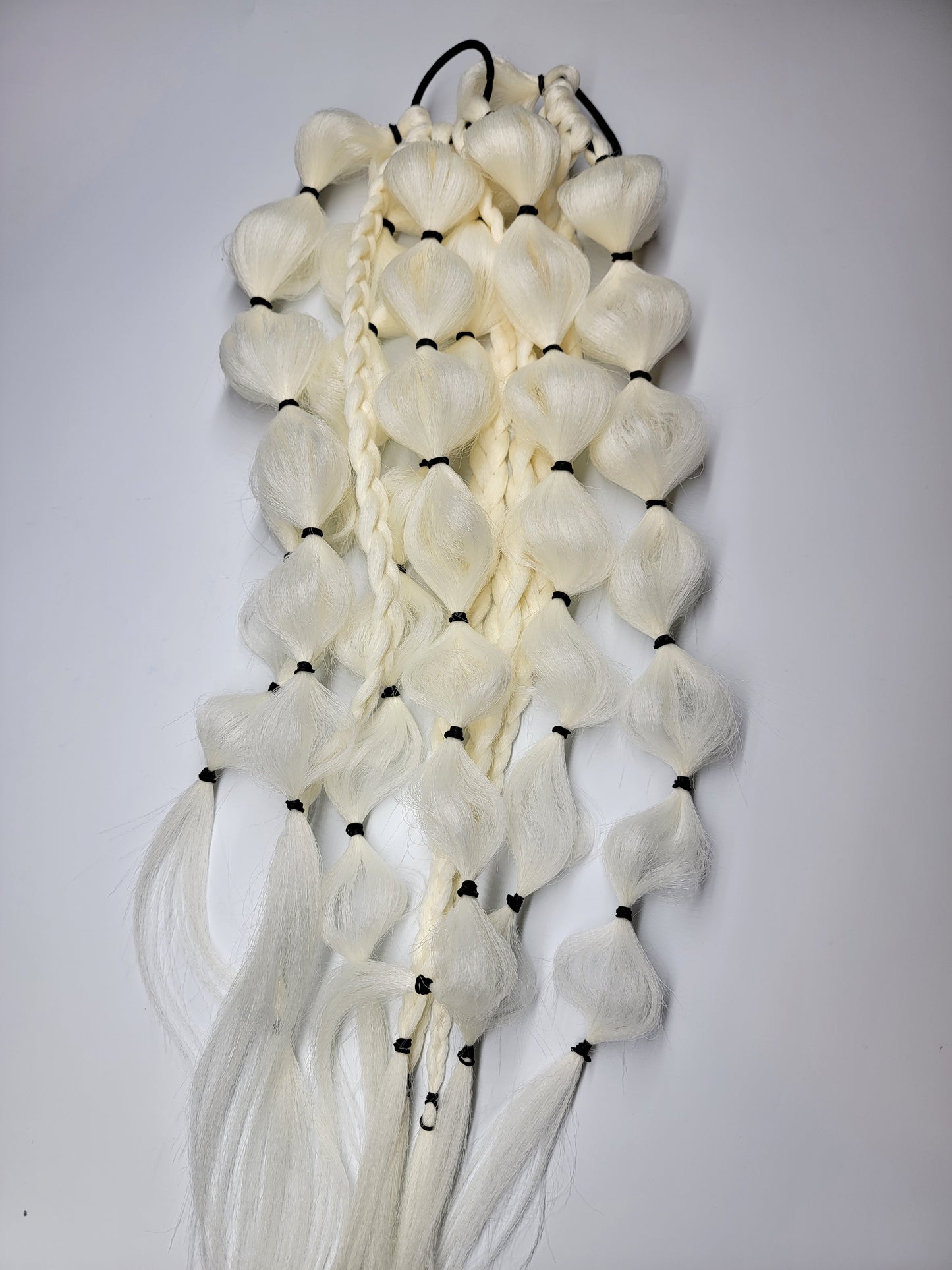 Marshmallow Fluff Festival Braid Tie In's