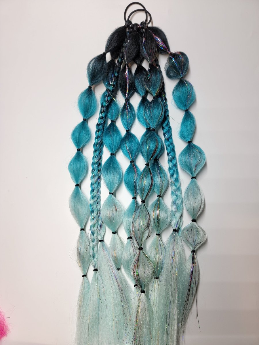 Glacier Goddess Festival Braid Tie In's