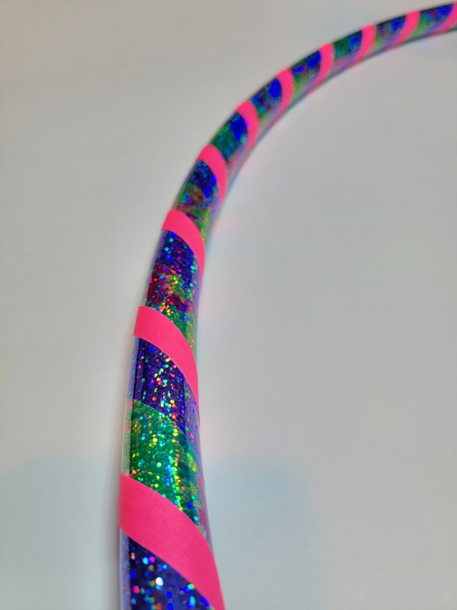 Azalea Sparkle Beginner Taped Hoop