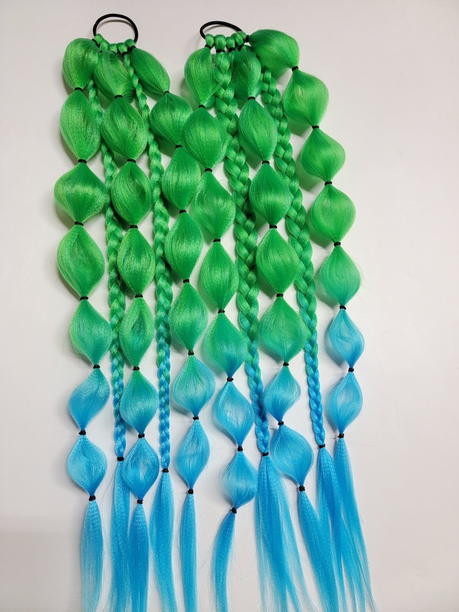 Azurite Festival Braid Tie In's