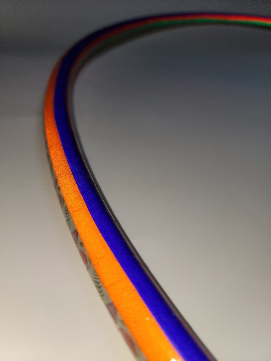 Mushi Queen Coinflip Specialty Reflective Taped Hoop