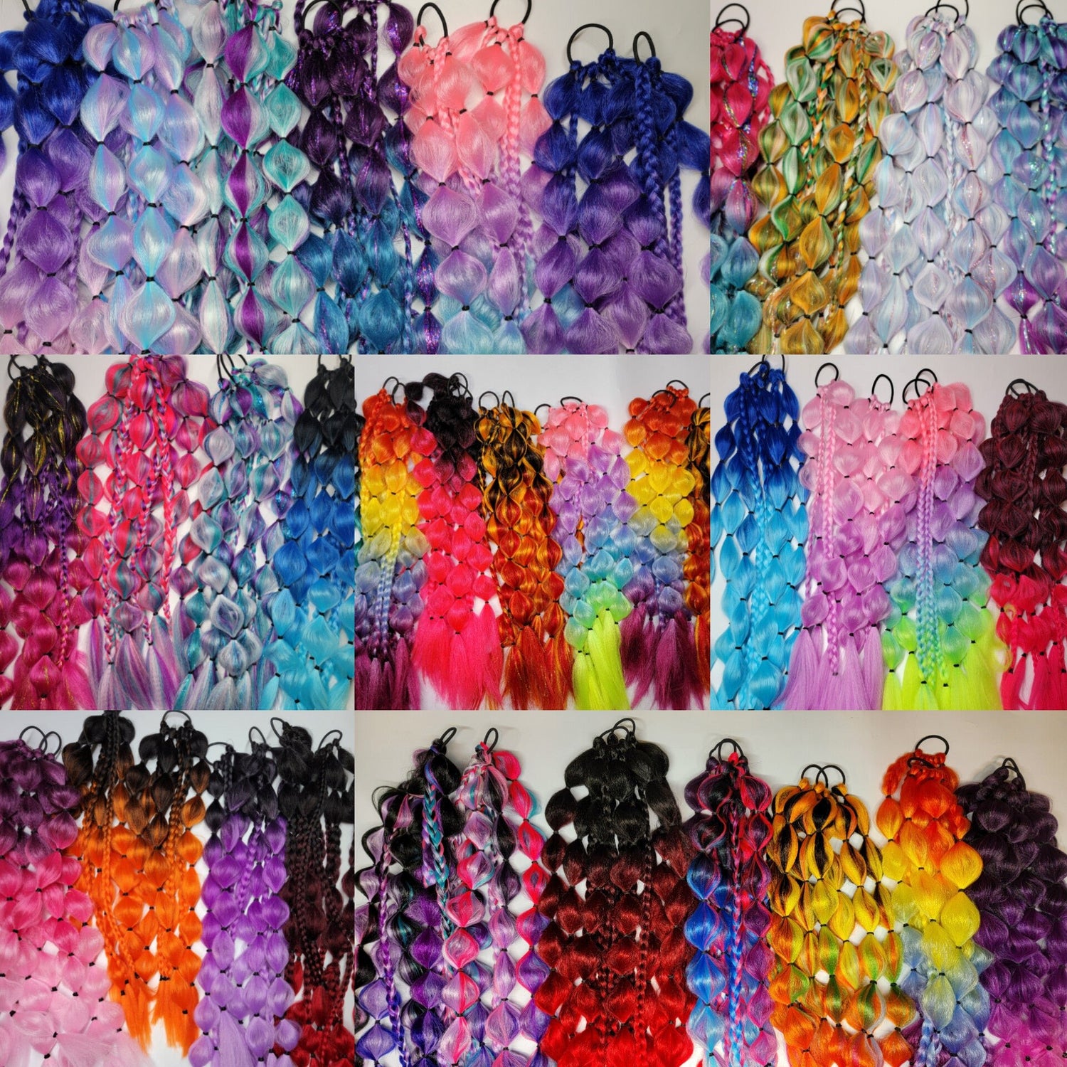 Festival Braid Tie In's