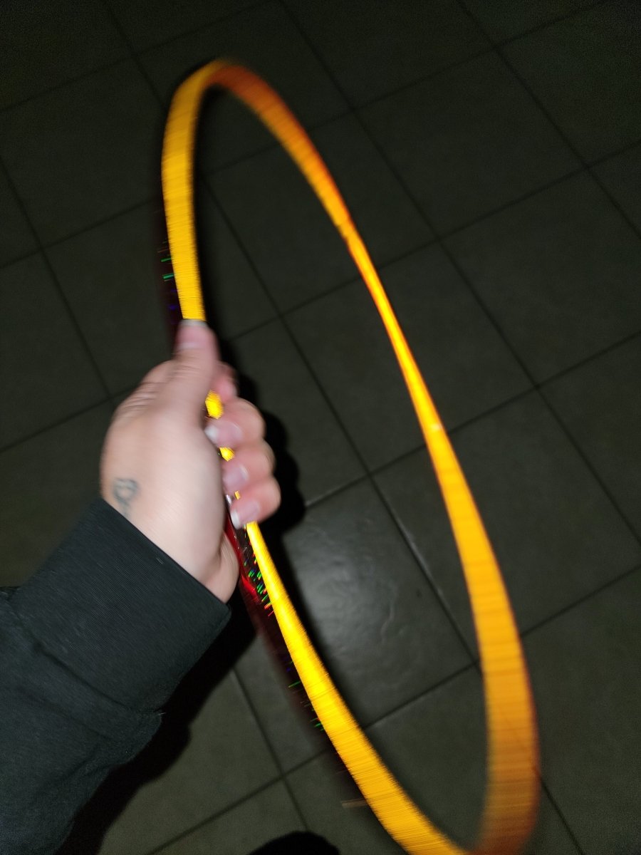 Aries Zodiac Specialty Reflective Taped Hoop- More reflective tape