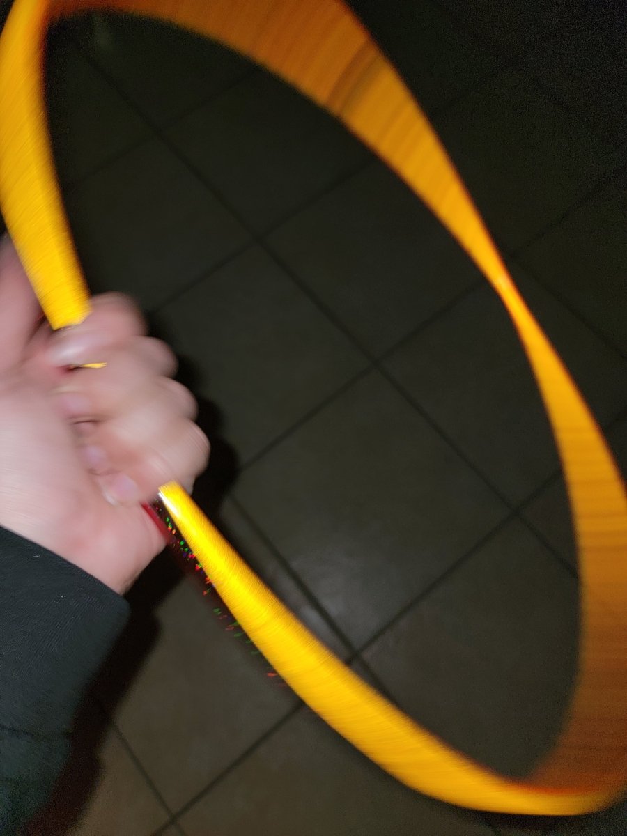 Aries Zodiac Specialty Reflective Taped Hoop- More reflective tape