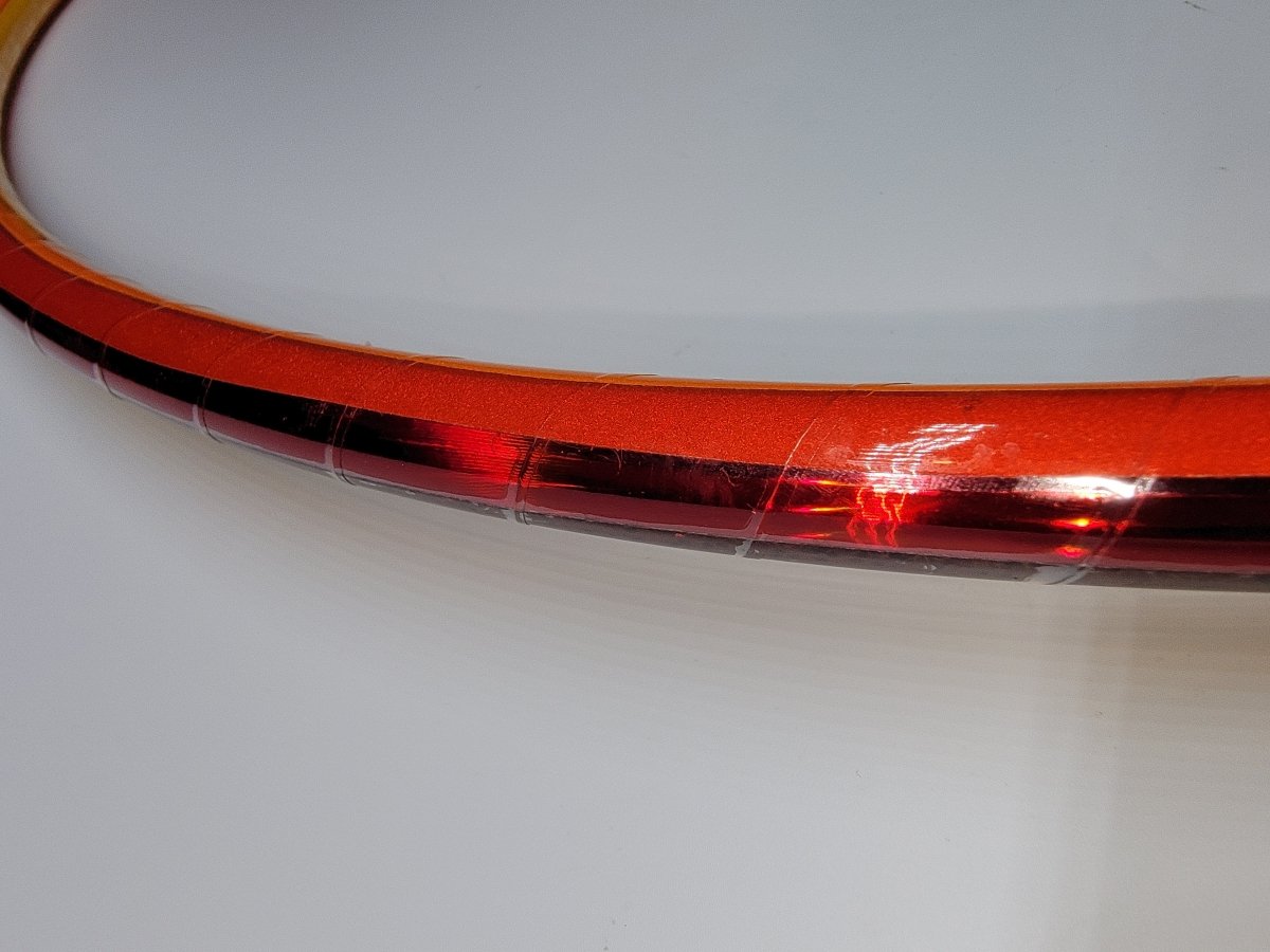 Aries Zodiac Specialty Reflective Taped Hoop- More reflective tape