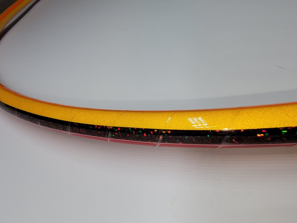 Aries Zodiac Specialty Reflective Taped Hoop- More reflective tape