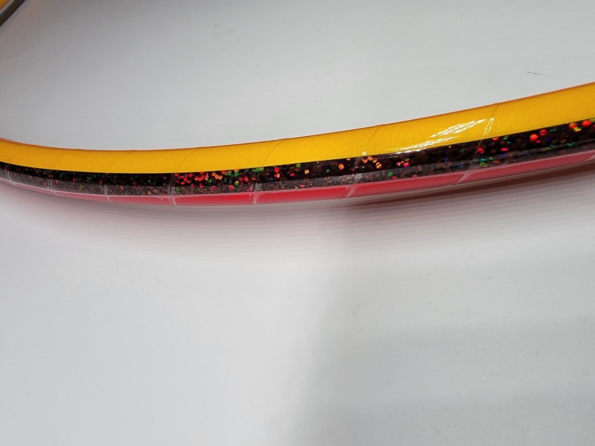 Aries Zodiac Specialty Reflective Taped Hoop- More reflective tape