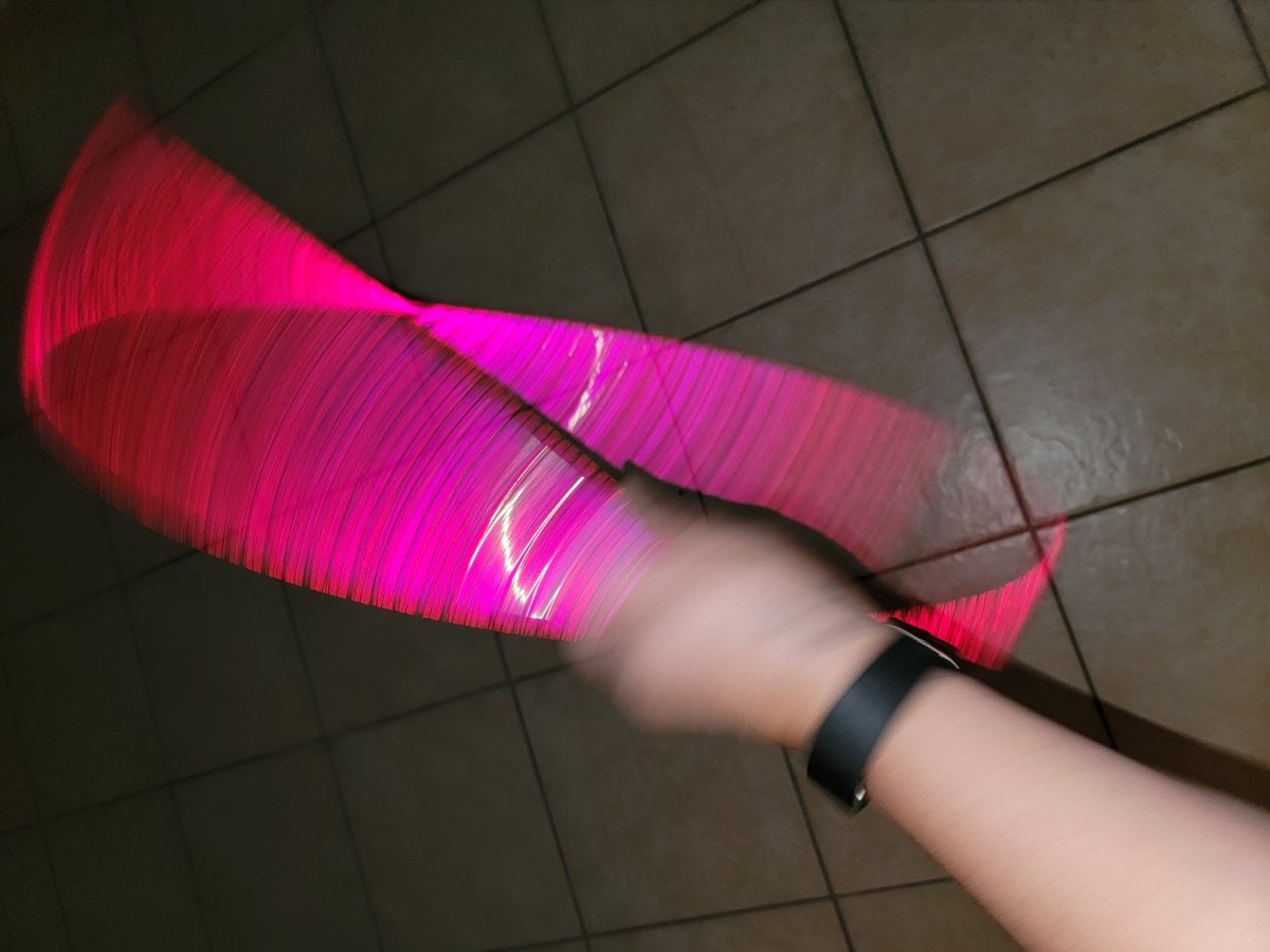 Cotton Candy Galaxy Reflective Taped Hoop