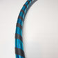 Peacock Swirl Beginner Taped Hoop