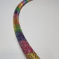 Rainbow Brite Diamond Taped Hoop