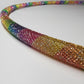 Rainbow Brite Diamond Taped Hoop