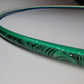 Whimsical Swirls Coinflip Specialty Reflective Taped Hoop