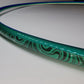 Whimsical Swirls Coinflip Specialty Reflective Taped Hoop
