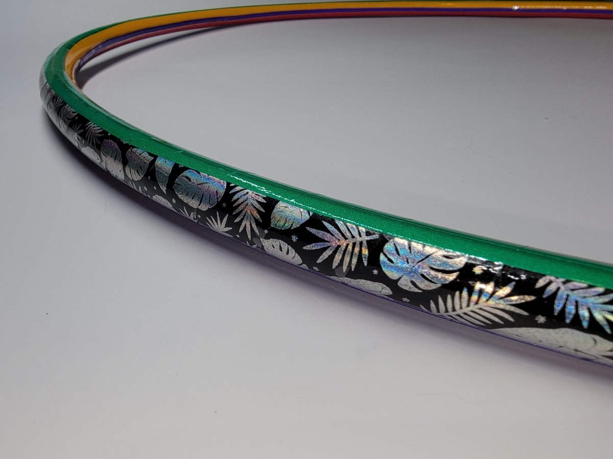 Plant Lady Coinflip Specialty Reflective Taped Hoop