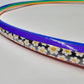 Electric Daisy Rainbow Coinflip Specialty Reflective Taped Hoop