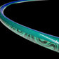 Whimsical Swirls Coinflip Specialty Reflective Taped Hoop