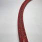 Paint the Town Red Diamond Taped Hoop