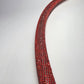 Paint the Town Red Diamond Taped Hoop