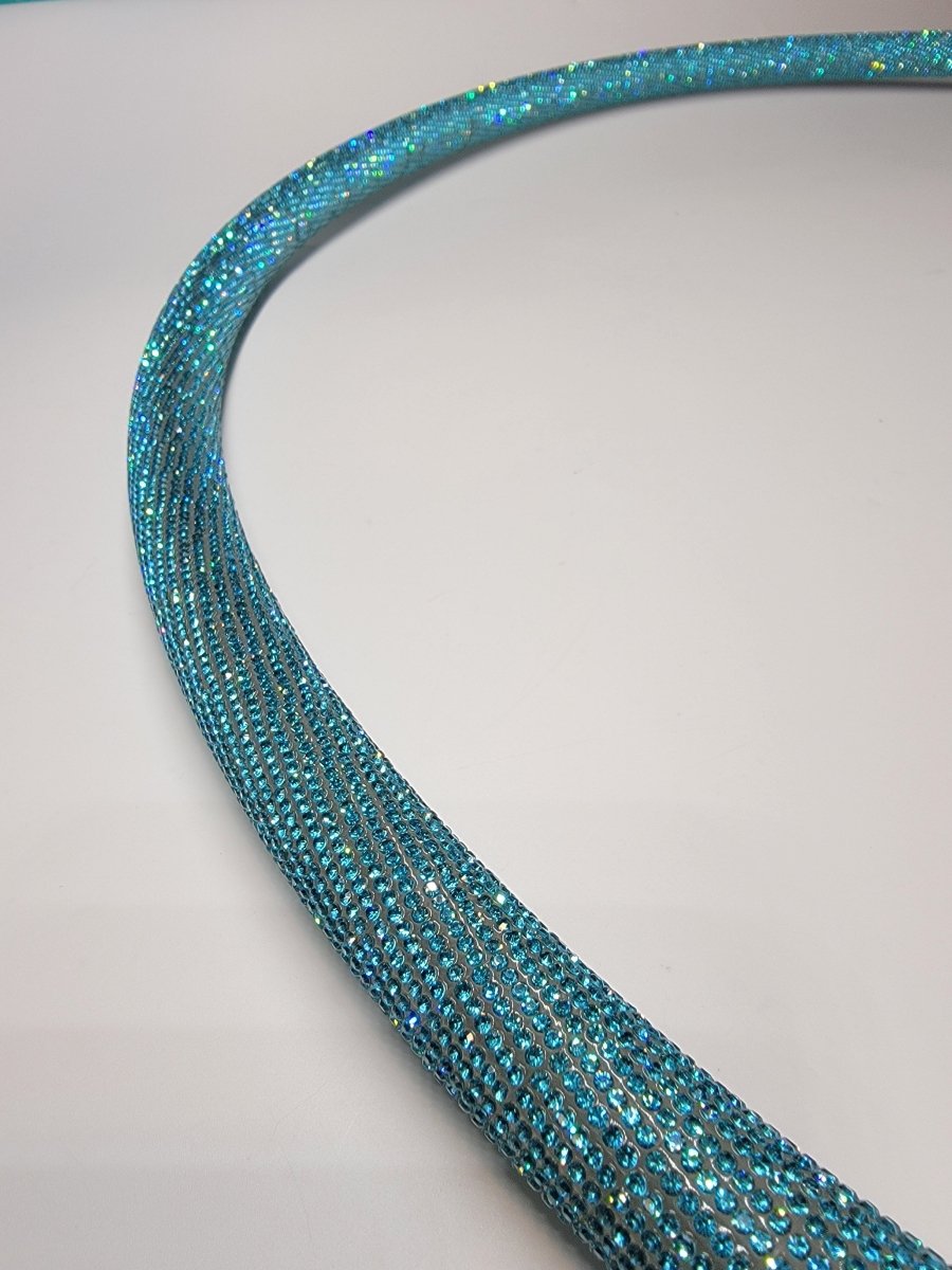 Snowflake Diamond Taped Hoop