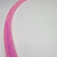 Bubblegum Diamond Taped Hoop