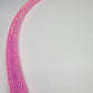 Bubblegum Diamond Taped Hoop