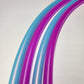 Fuchsia Skies Bare Sectional Hoop