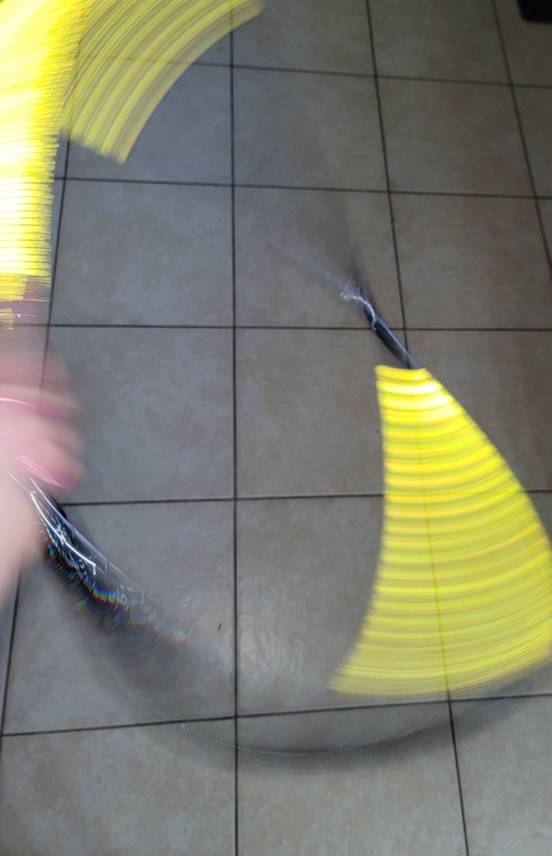 @Cosmic_hulahoes 4 Piece Sectional Reflective Taped Hoop