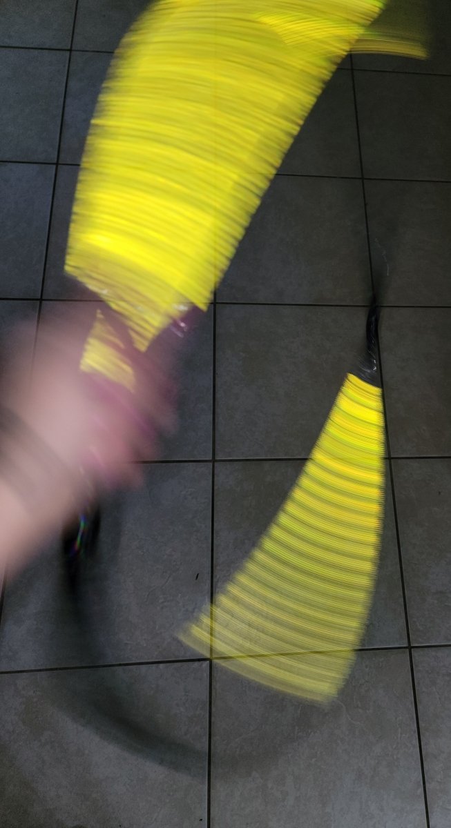 @Cosmic_hulahoes 4 Piece Sectional Reflective Taped Hoop