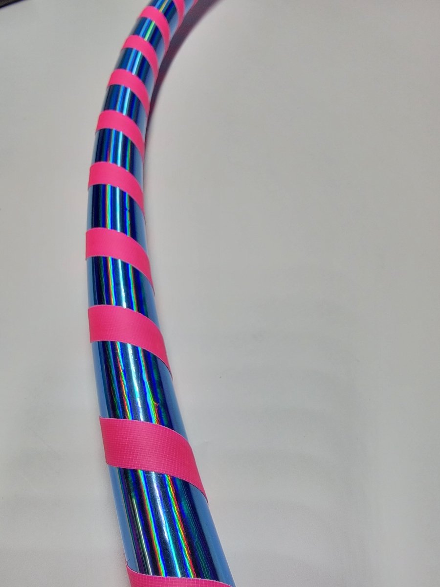 Electric Pink Beginner Taped Hoop