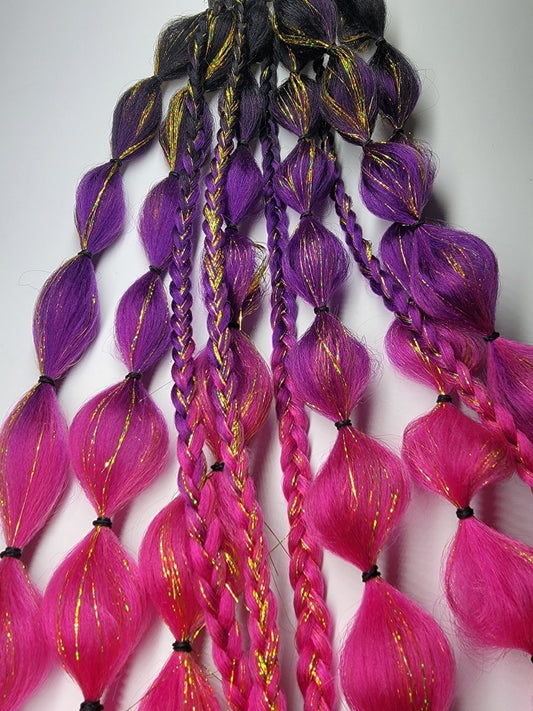 Evil Queen Festival Braid Tie In's