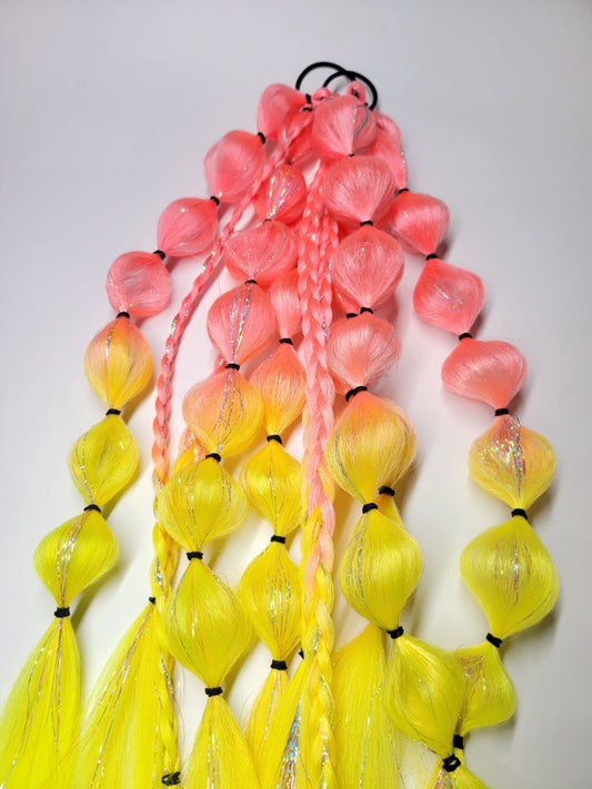 Strawberry Lemonade Festival Braid Tie In's