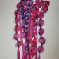 Magenta Meltdown Festival Braid Tie In's