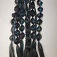 Alien Festival Braid Tie In's