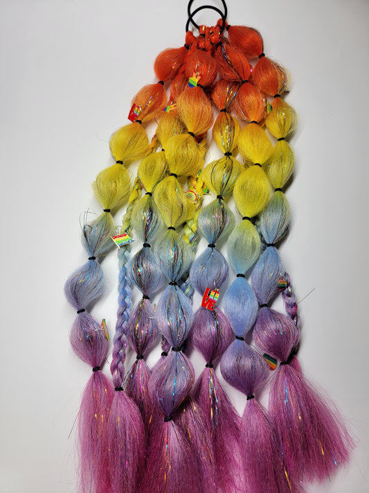 Love Wins Festival Braid Tie In's