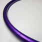 Purple Satin Taped Hoop