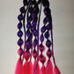 Vegas Sunset Festival Braid Tie In's