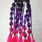 Vegas Sunset Festival Braid Tie In's