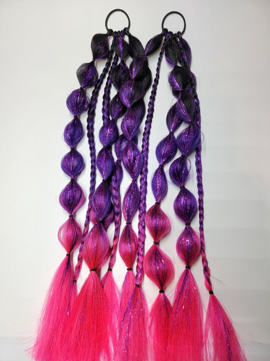 Vegas Sunset Festival Braid Tie In's