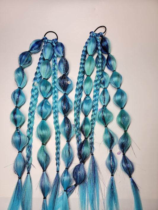 @FairyMoonDeva Mermaid Visions Sponsee Festival Braid Tie In's
