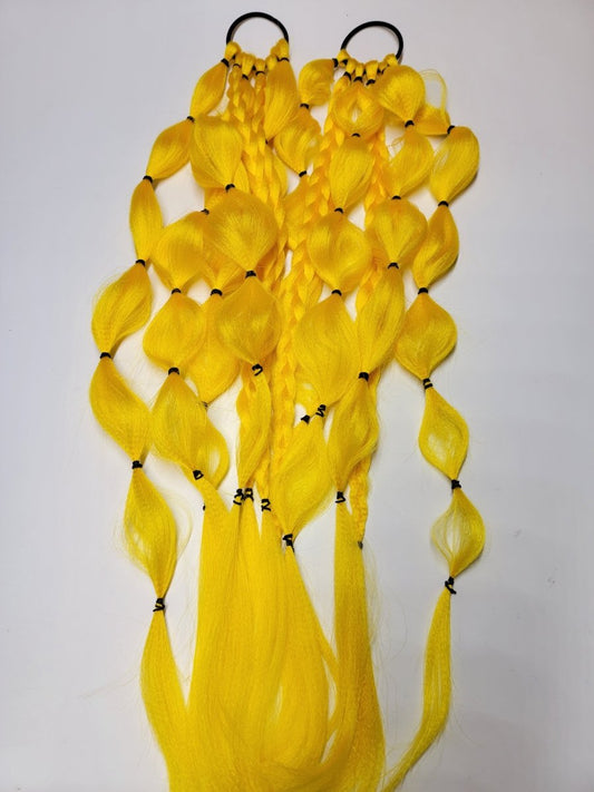Little Miss Sunshine Festival Braid Tie In's