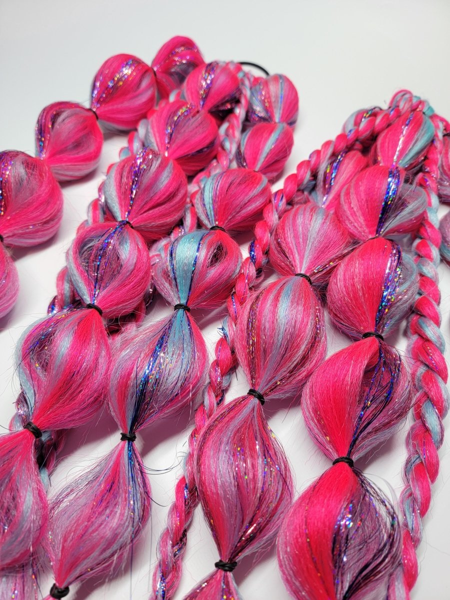 Batseia Butterfly Festival Braid Tie In's