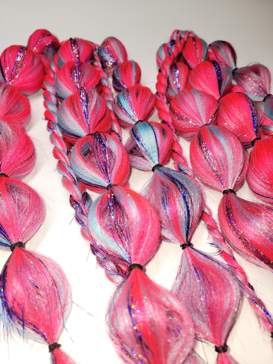 Batseia Butterfly Festival Braid Tie In's