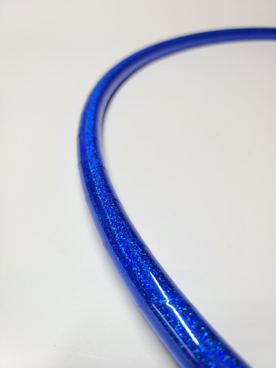 Blue Sapphire Glitter Hula Hoop