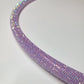 Lavender Lust Diamond Taped Hoop
