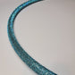 Tear Drop Diamond Taped Hoop