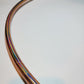 Rose Gold Rainbow Taped Hoop