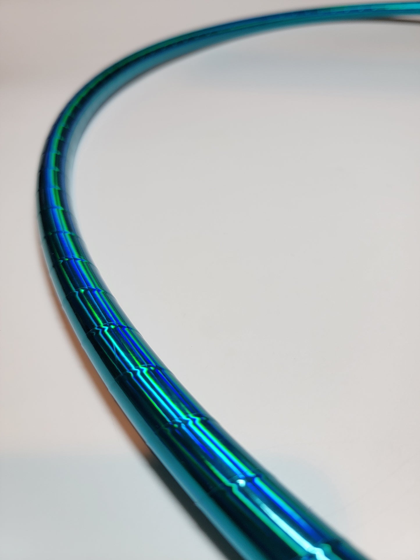 Berry Blue Rainbow Taped Hoop