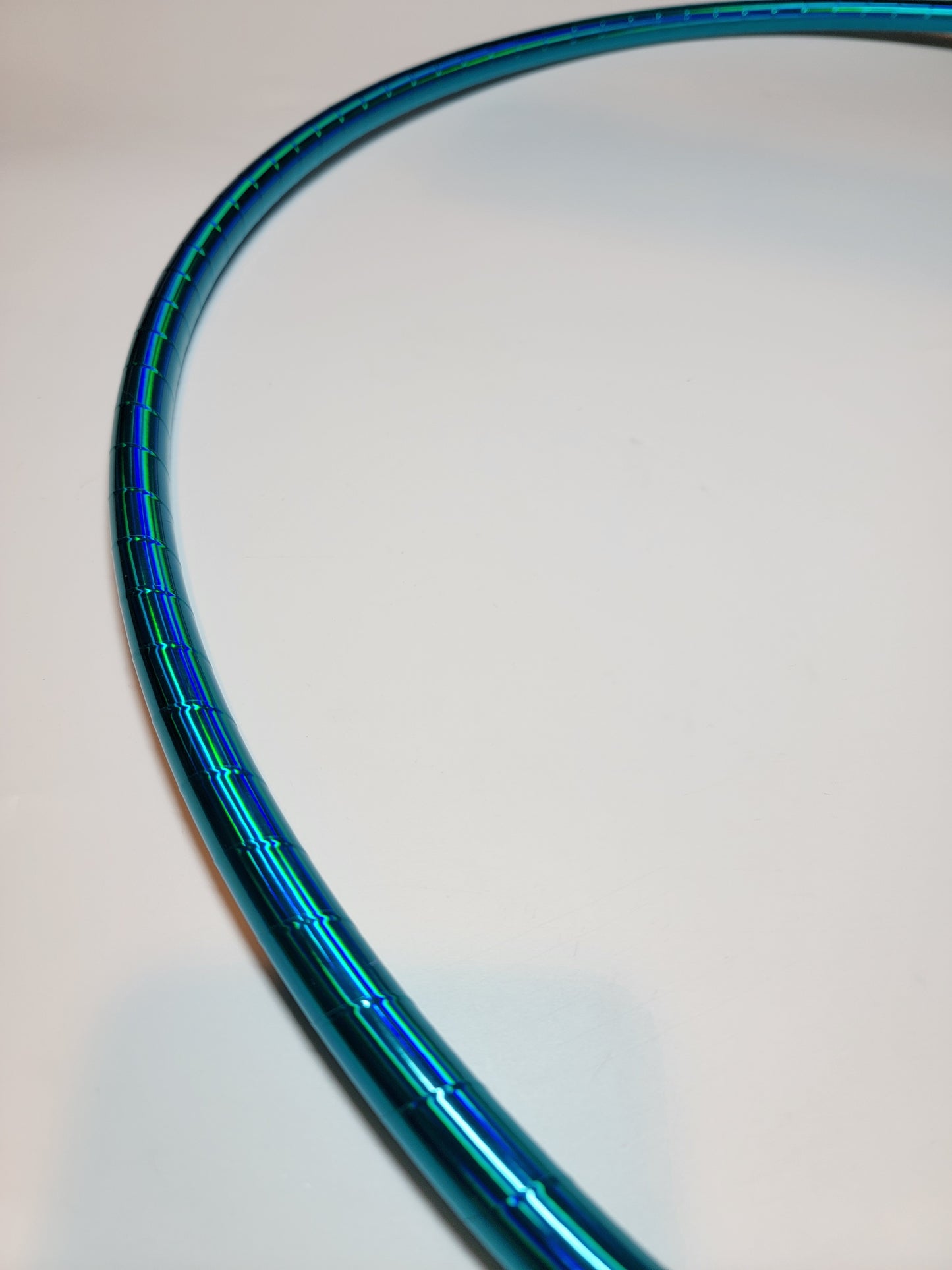 Berry Blue Rainbow Taped Hoop