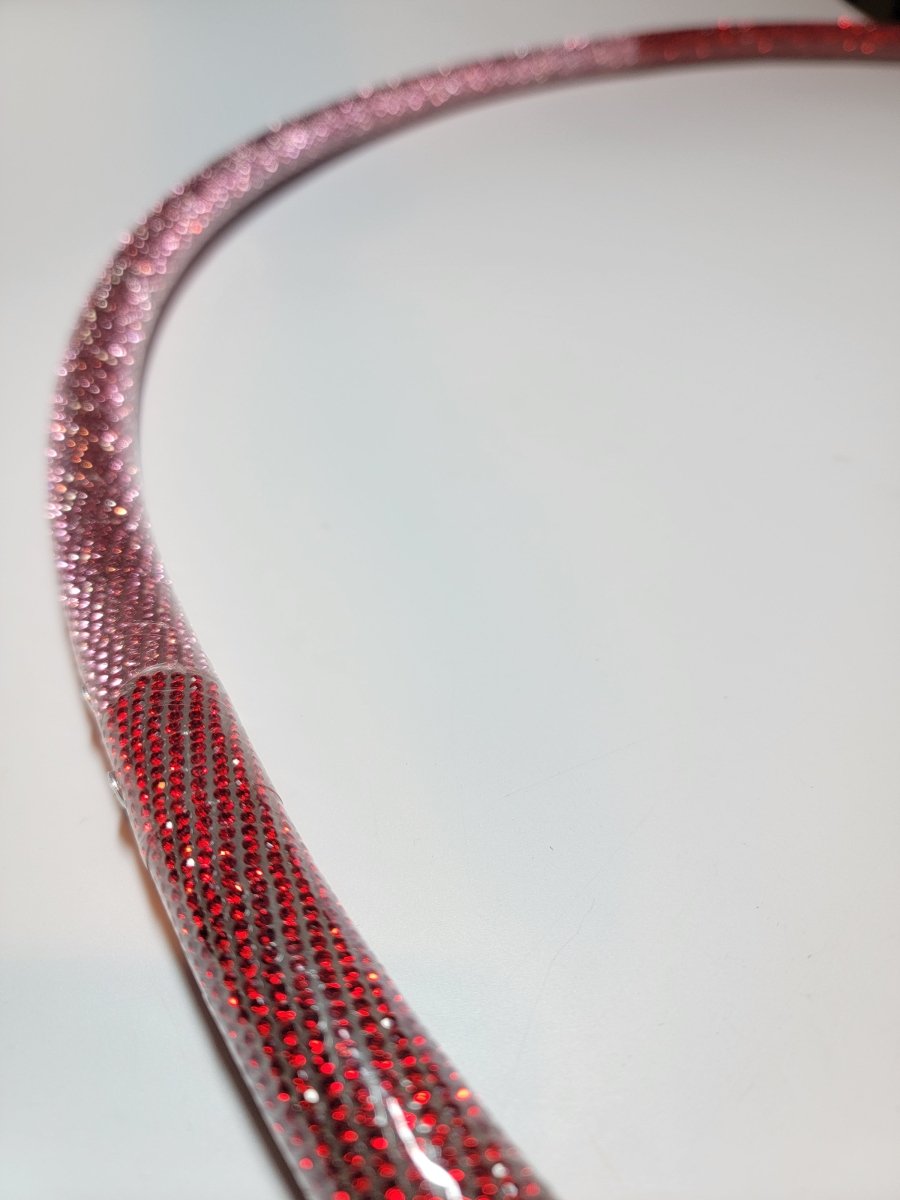 Sparkle Love Diamond Taped Hoop