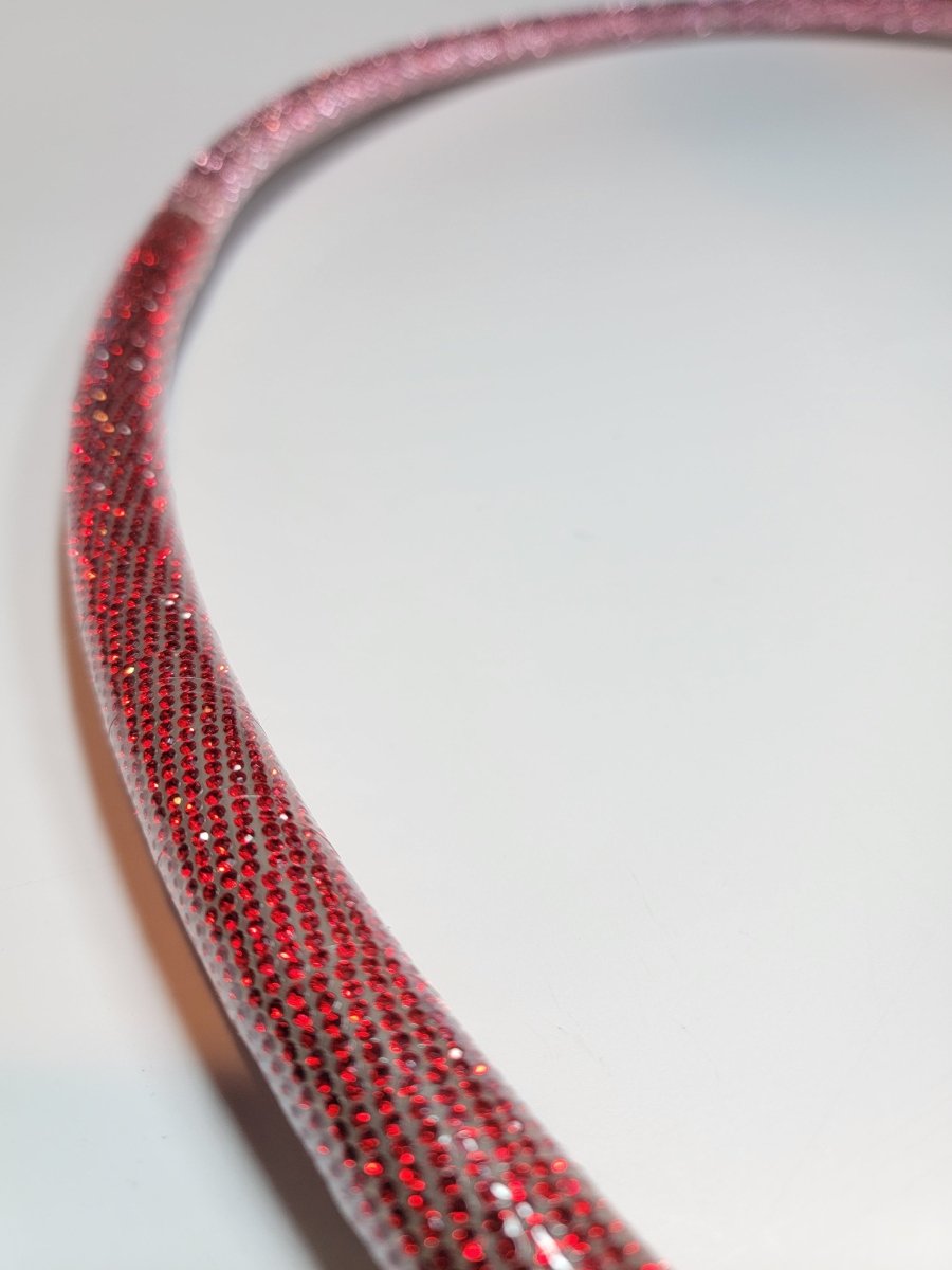 Sparkle Love Diamond Taped Hoop